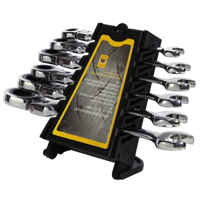 BOSCH Set de 10 clés mixtes a cliquet 1600A02AU0