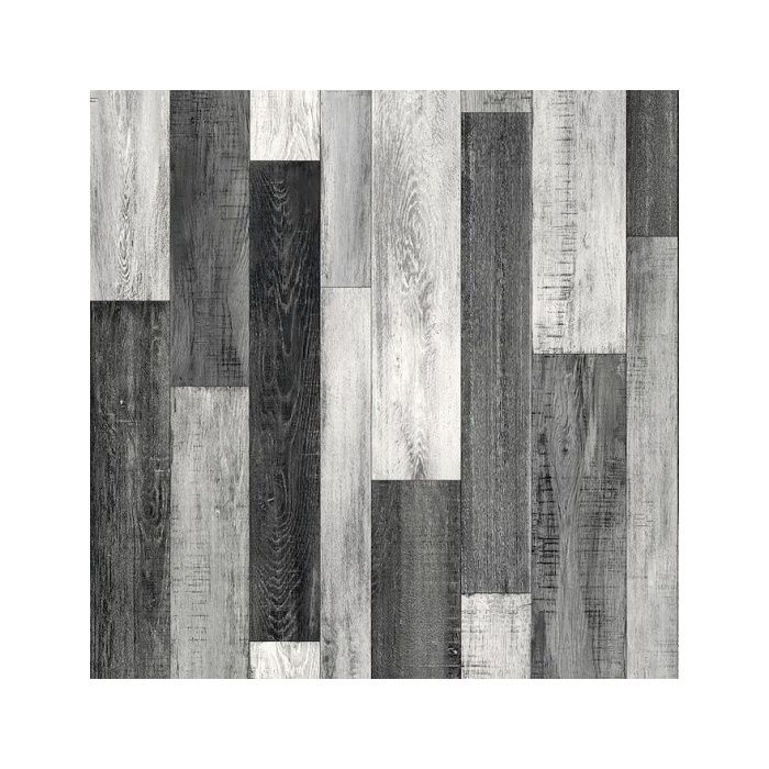 Venilia Papier adhésif | Noir Mat | 45 cm x 1,5 m, Épaisseur 95u | Film