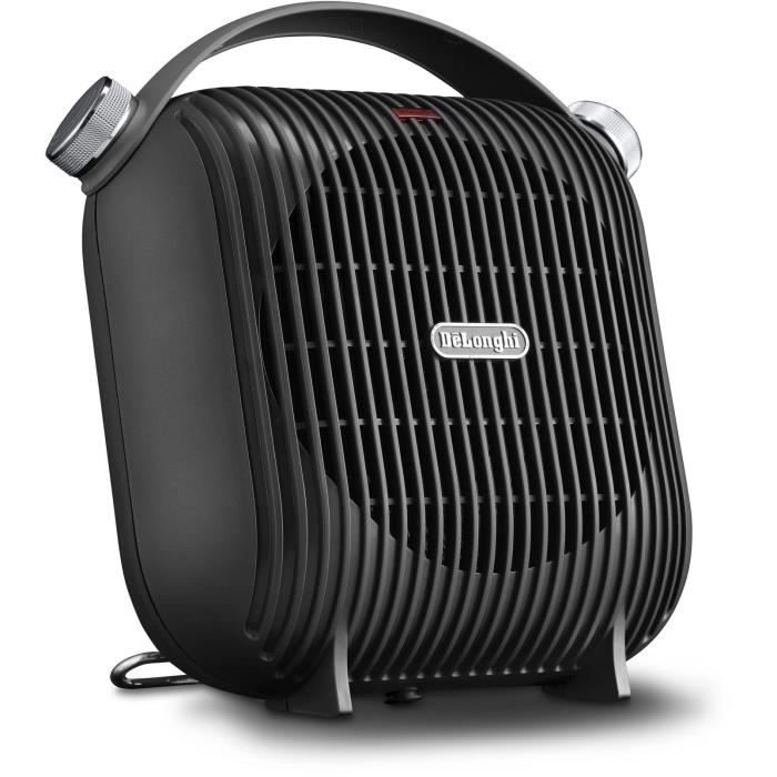 Radiateur soufflant classique DELONGHI - 2400W - 2 allures de chauffe - Thermostat de sécurité ajust
