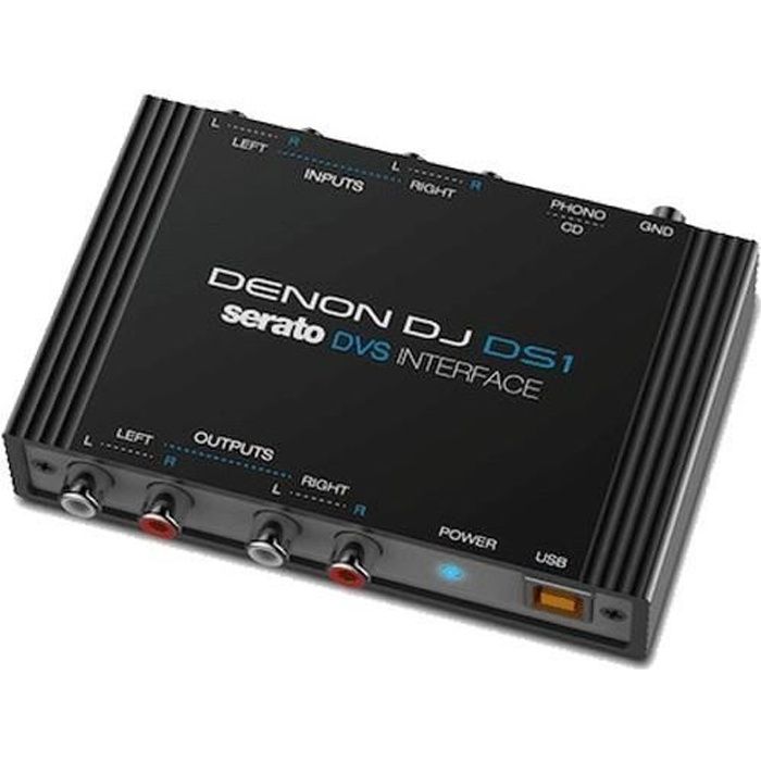 DENON DJ DS1 Interface audio DVS 2 entrées / 2 sorties Cdiscount TV Son Photo
