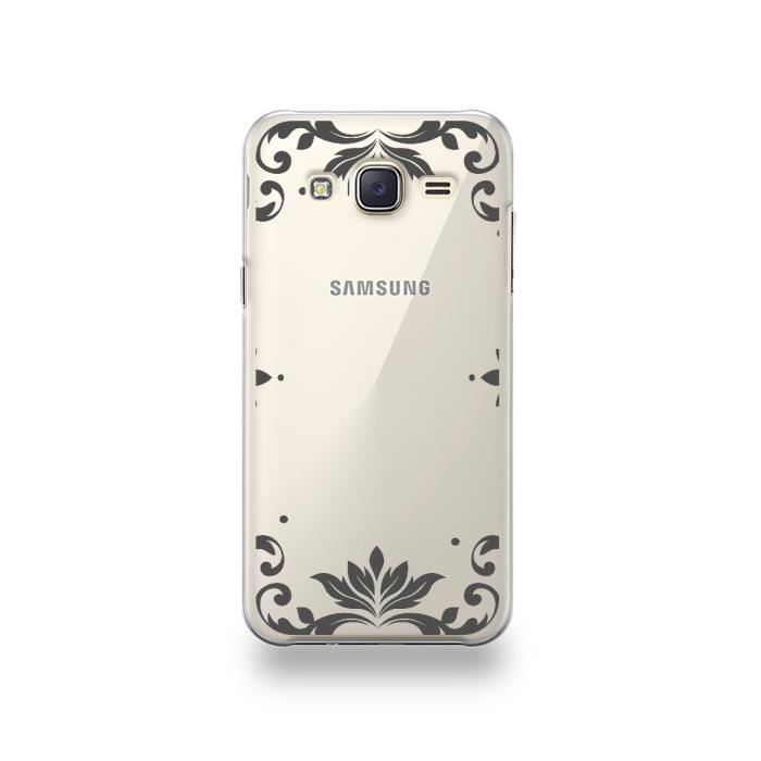 Coque Samsung Galaxy J5 Silicone motif Miroir Déco