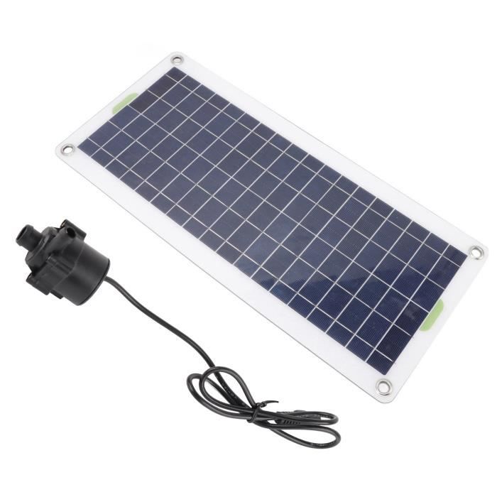 AISITIN 2.5W Fontaine Solaire Extérieur Flottante, Pompe Bassin Solaire et 6 Buses, pour Bain d'oiseaux Aquarium Jardin Fontaine