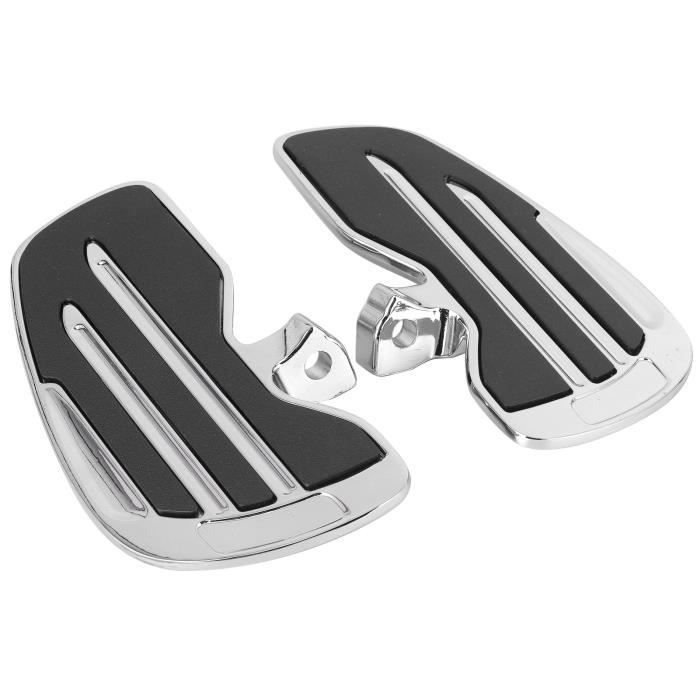 Repose-pieds Universels Pliables Pour Vélo - 2 Pièces En Acier - Axe Marchepieds Pédale