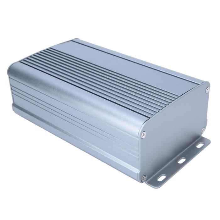 Boîtier Aluminium DIY 38x88x100 Mm - Pour Projets électroniques, Refroidissement Et Blindage