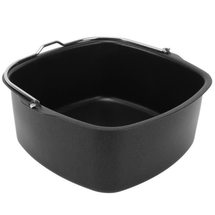 Accessoires pour friteuses à air Carré 5,5 Litres, Plateau à Pizza