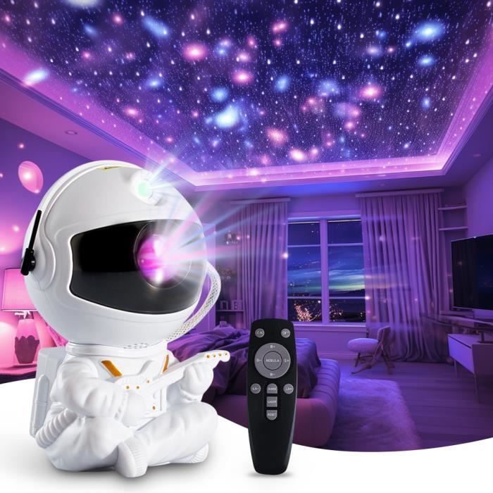 Projecteur Ciel Étoilé Astronaute - Veilleuse Enfant Avec Télécommande - ZWOOS