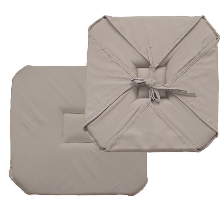 Coussin De Chaise 4 Rabats Oliviera Par MCTISSUS - Housse Décorative Pour Siège, Référence EAN 3700913810600