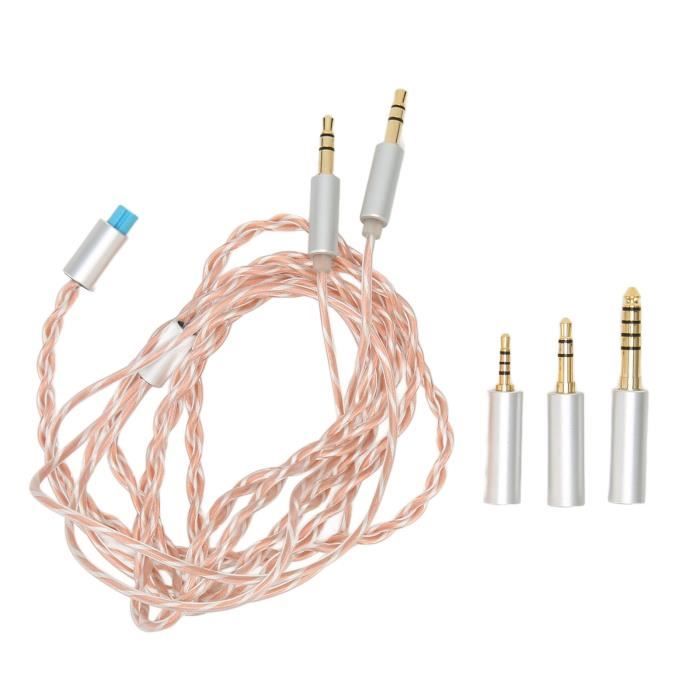 Monosaudio Cable De Alimentación De Plata 99.998% Pura, Amplificador De