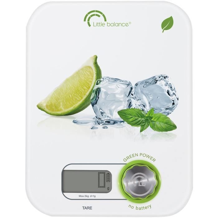 LITTLE BALANCE Balance Green Power citron 5kg / 1g