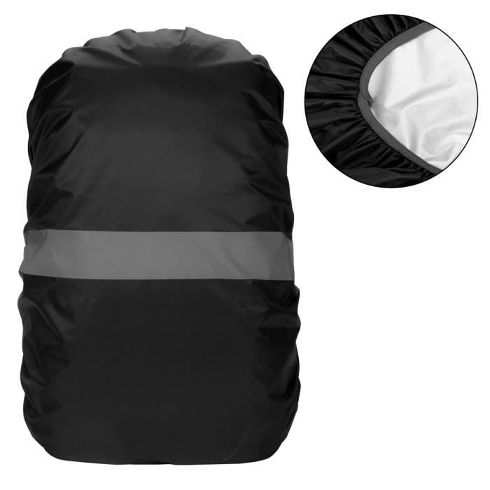 Housse de sac à dos WOWOW Urban silver - entièrement réfléchissante