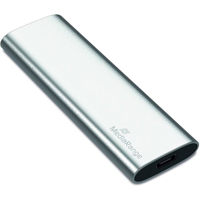 Disque SSD - Media Range - 120 Go - USB-C - Revêtement en aluminium