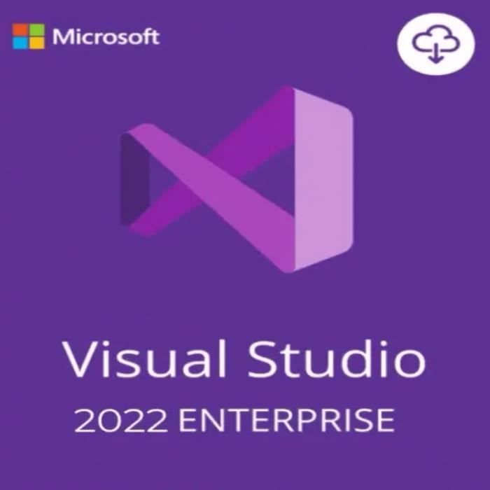 CLE DE MICROSOFT Visual studio entreprise 2022 USER 1 PC - Cdiscount ...