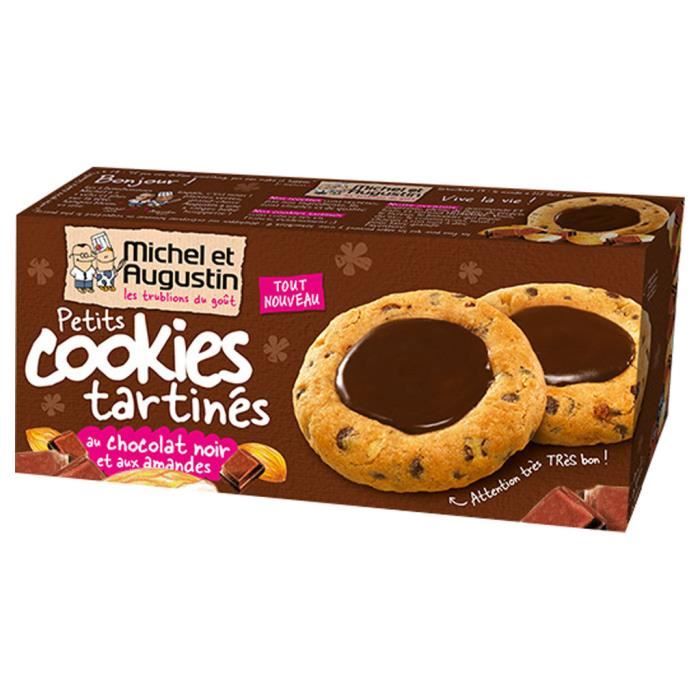 Michel Et Augustin Michel Et Augustin Petits Cookies Tartines Chocolat Noir Amandes Lot De 3 Cdiscount Au Quotidien