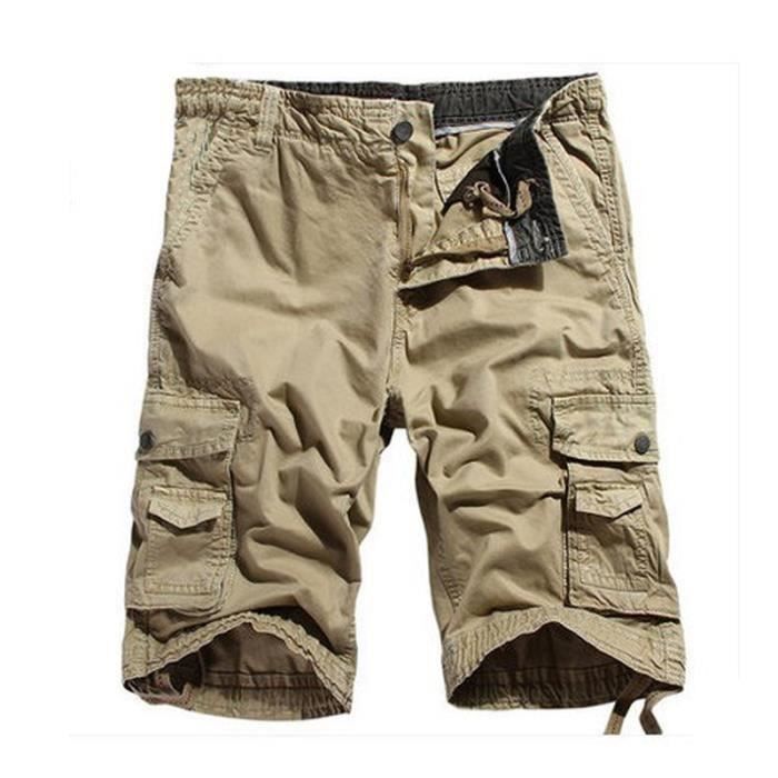 Short Cargo Homme Sonoma - Taille 50 Grand Et Grand - Couleur Poivre - Neuf Avec étiquettes