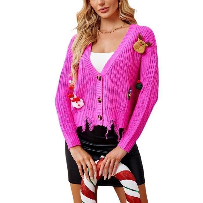 Cardigan Fille en coton et laine - FR