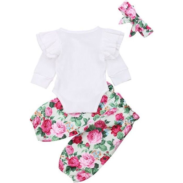 0 24 Mois Ensemble De Vetement Pour Bebe Fille Body Couleur Unie Manches Longues Volantes Pantalon Fleuri Serre Tete Blanc 1 Cdiscount Pret A Porter 0 24 Mois Ensemble De Vetement Pour Bebe Fille Body Couleur Unie Manches Longues Volantes Pantalon Fleuri Serre Tete Blanc 1 Cdiscount Pret A Porter