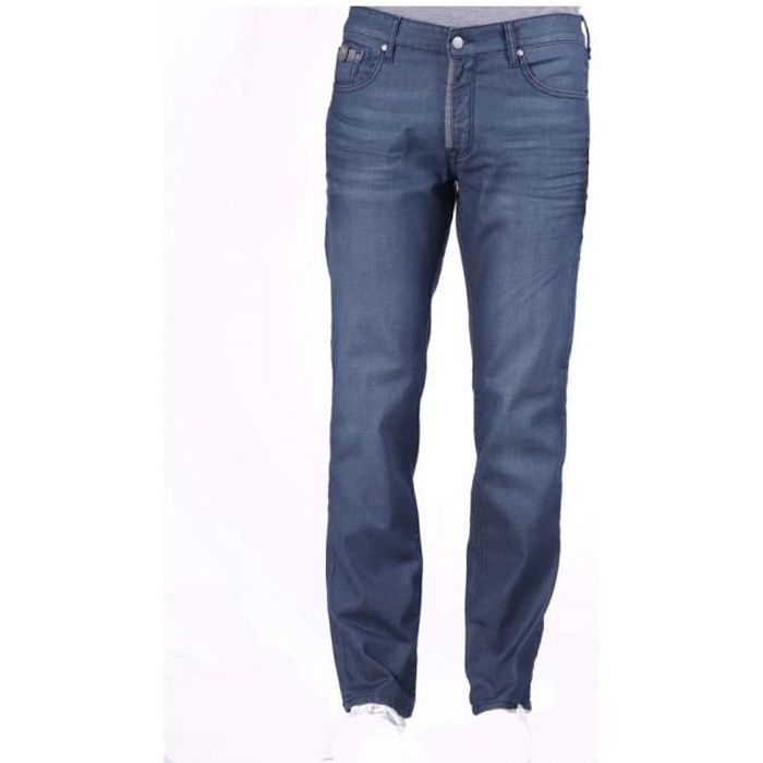 Kaporal Jeans Homme Coupe Droite DAVY Bleu Denim Delave - Taille - 30W - 32L