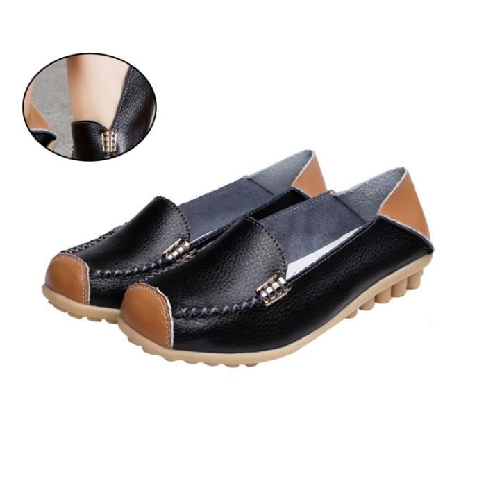 Chaussures Alfani Femme Noir Cuir - Taille 6.5 US (36 EU) - Compensées - Neuves