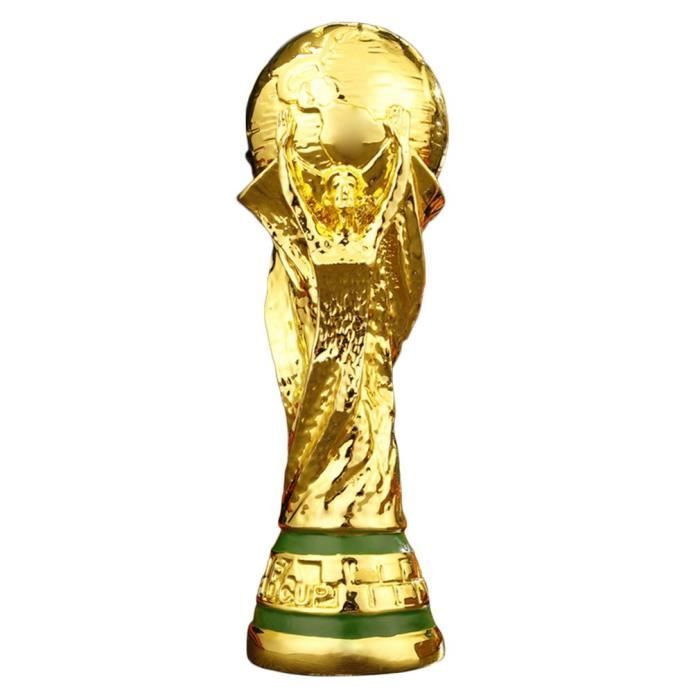 2018 coupe du monde de football trophée haut de gamme résine