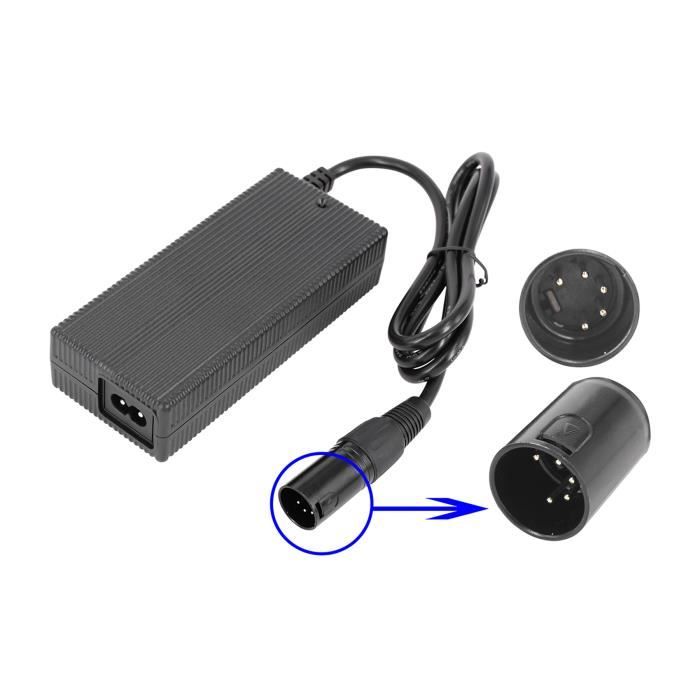 36V 2A Chargeur pour TranzX BL07 BL-07, 5-pin XLR male