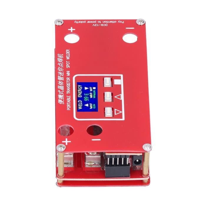 MACHINE DE SOUDAGE par Points 9V 40A Courant RéGlable Panneau de ContrôLe B9042 EUR 21,05