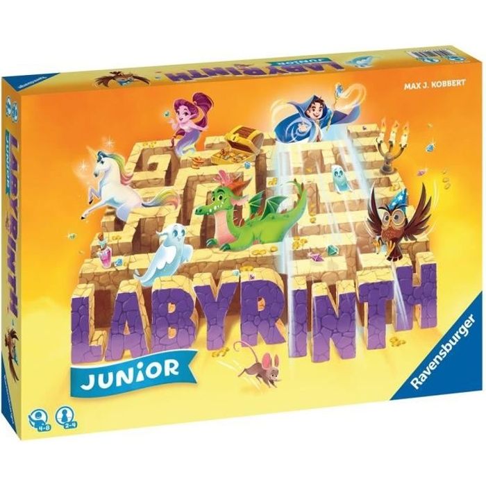 Labyrinthe - Ravensburger - Jeu de société famille - Chasse au trésor dans  un labyrinthe en mouvement - Dès 7 ans - Cdiscount Jeux - Jouets