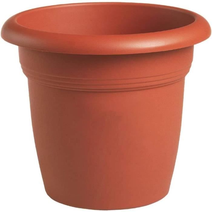 Tildenet Mediterraneo Pflanzschale – 16 Cm Durchmesser, Aus Kunststoff, Mit Drainagelöchern
