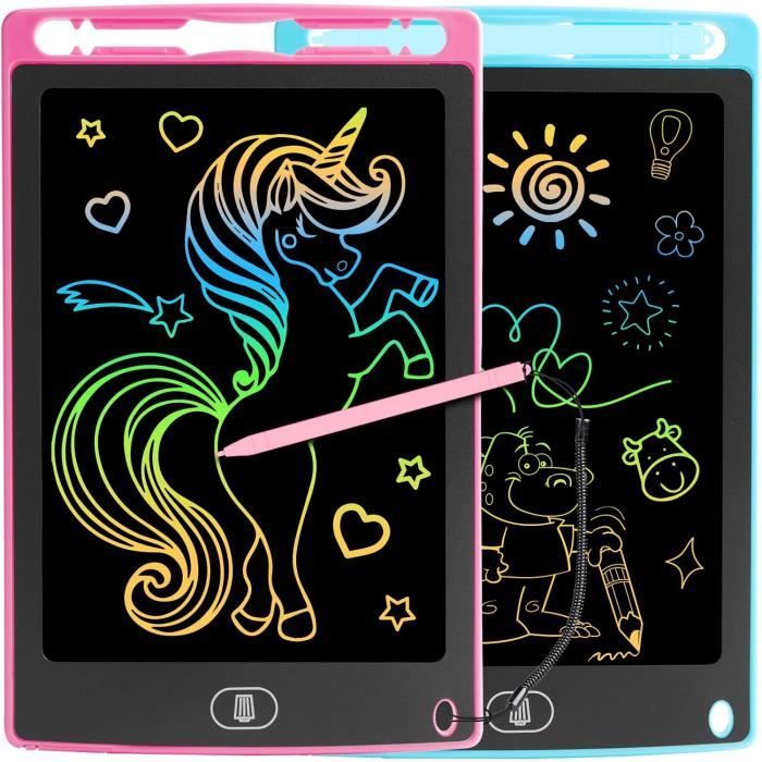 Tablette Dessin Enfant, Tablette D'Écriture Lcd De 8,5 Pouces, Ardoise