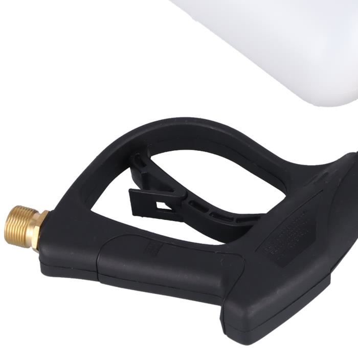Lance à Mousse 900 Ml Avec Raccord Rapide - Pour Nettoyeur Haute Pression, Lavage Voiture Et Maison, Buse Réglable