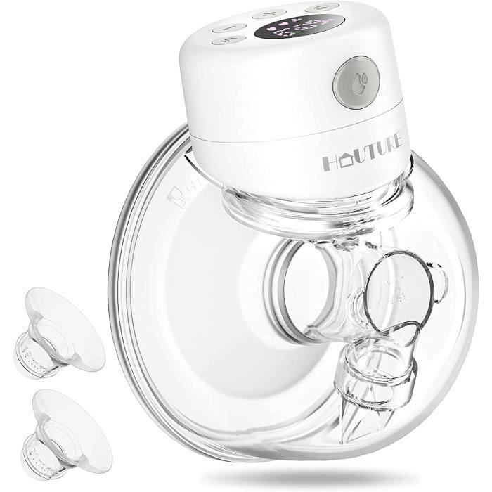 Tire-Lait Électrique Double - 3 Modes/9 Niveaux - USB Rechargeable - 10 Poches Et 2 Tétines - Silencieux Et Sans BPA