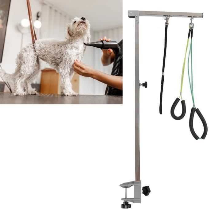 Meilleurs prix pour bras de toilettage pour animaux de compagnie avec pince Bras de table de toilettage pour chien animalerie materiel SURENHAP