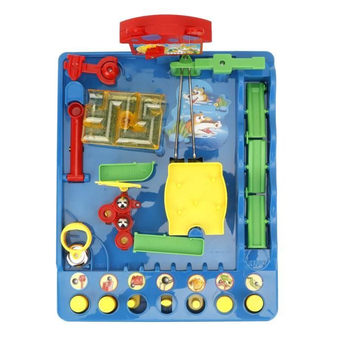 Jouets de labyrinthe en bois - DRFEIFY - Puzzle assorti - Jeu de marche avec les nombres