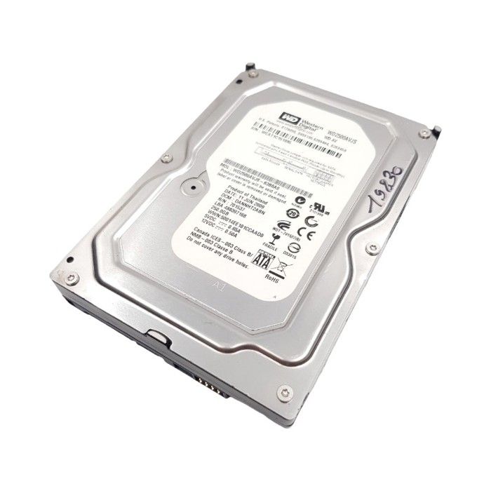 Western Digital WD2500AVJS 63B6A0 - vue 2