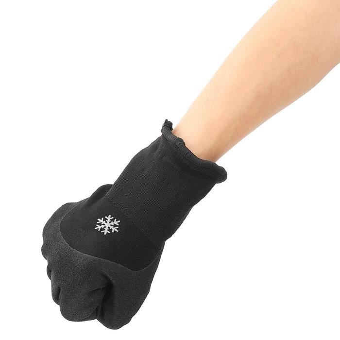 Gants Sans Doigts DEX FIT MG310 Résistants Aux Impacts - Anti-Choc, Antidérapants, Tactiles, Noirs Taille M (8)