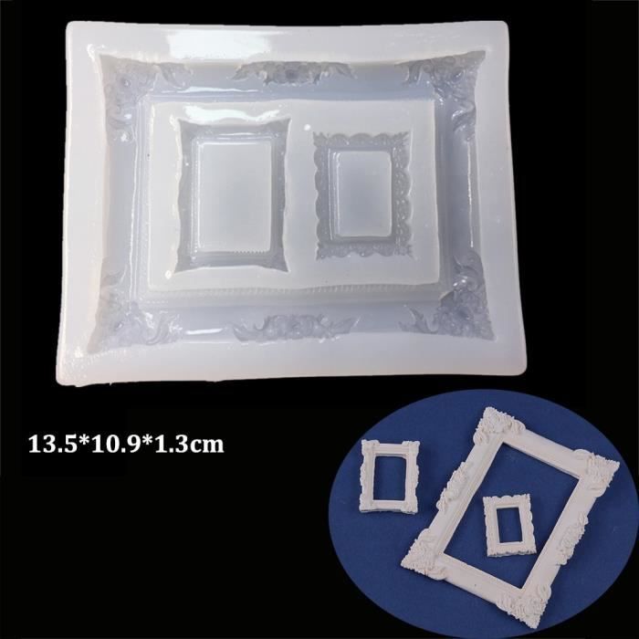 Moule Silicone Cadre Photo Orné FPC Sugarcraft - Pour Décoration Culinaire