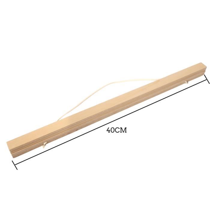 Cadre Magnétique Benjia 40x30 Cm - Bois Clair Avec Cintre - Neuf
