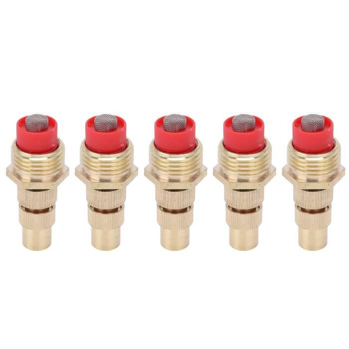 Lot de 2 buses de brumisation G1/4 à tête plate en acier inoxydable pour arrosage de jardin Lot de 2 buses de brumisation G1/4 à tête plate en acier inoxydable pour arrosage de jardin