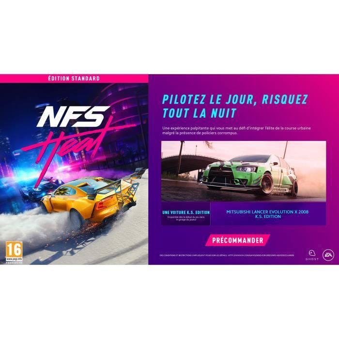 Need For Speed Heat Jeu PS41