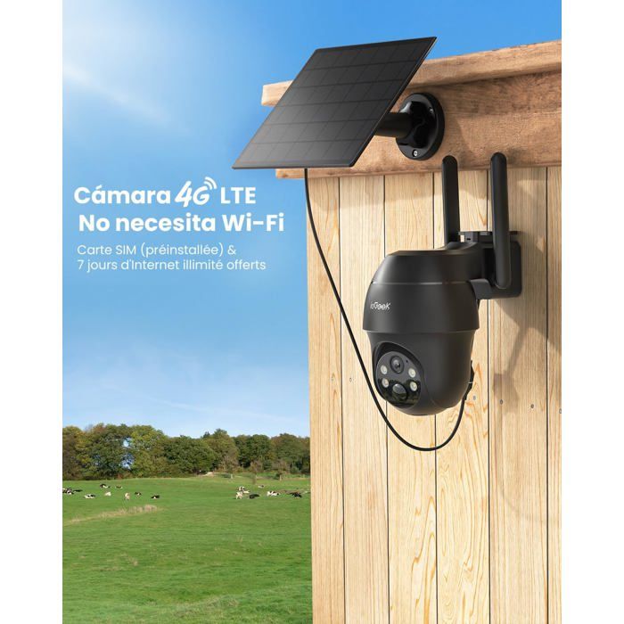 4G LTE Camera De Surveillance Exterieur Sans Fil 2K Camera Solaire 4g-lte-camera-de-surveillance-exterieur-sans-fil-2k-camera-solaire