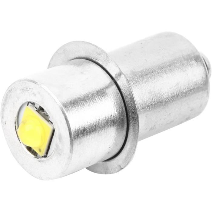 Ampoule LED P13,5S 3V pour lampe de poche Maglite