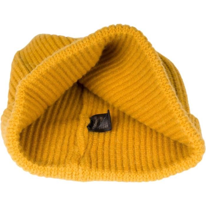 Bonnet Unisexe En Maille Fine Avec Un Revers, Bonnet Tricoté Pour L ...