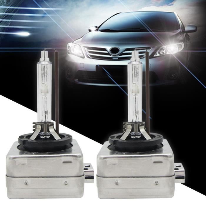 Lot De 2 Ampoules D2R Xénon HID 35W 12V - Pour Phares - Remplace Osram, Philips - 4300K à 8000K