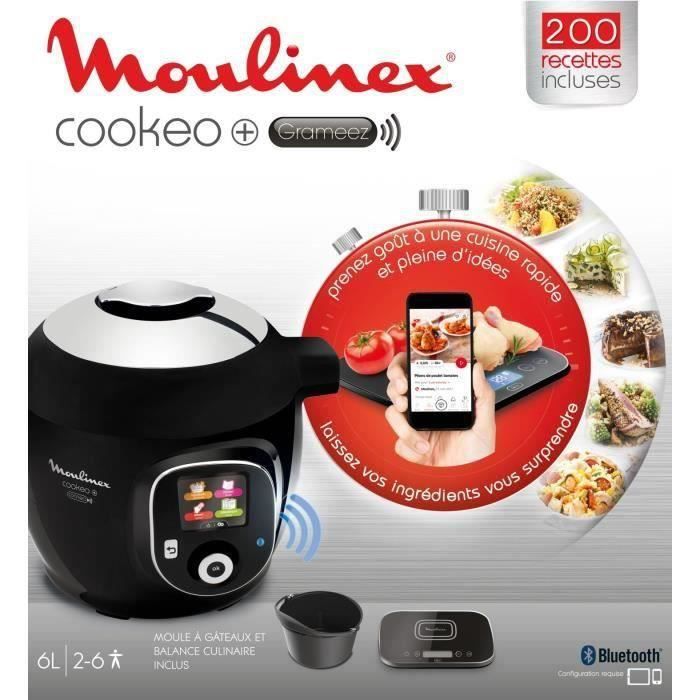 Moule à gâteaux multicuiseur Moulinex Cookeo 6L, Connect, Bluetooth