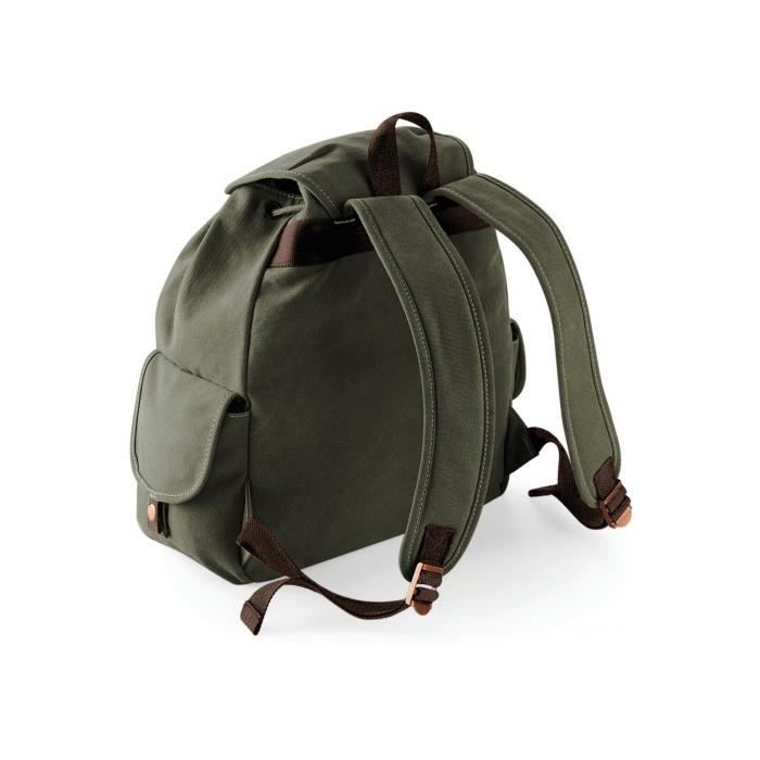 Sac à dos toile Quadra Vintage vintage military green TU