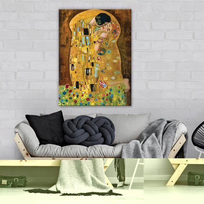 Lot De 6 Tableaux Decoration Murale Chats Dans Œuvres D'Art - Van Gogh, Monet, Klimt - 21x30 Cm Sans Cadre