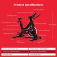 Dripex Vélo Biking Vélo d’Appartement Vélo Spinning Supports pour Bras,  Vélo de cardiotraining-2