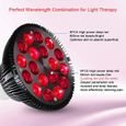 54W Lampe Infrarouge de beauté lampe luminothérapie Lampe chauffante pour thérapie avec support d'ampoule-2