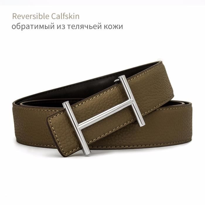 Ceinture avec sale un h