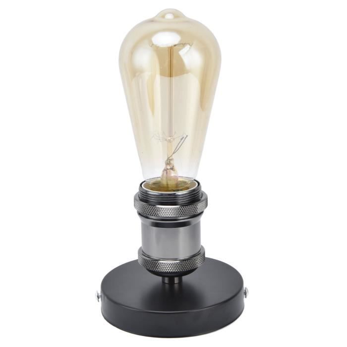 Vintage Edison Douille De Lampe E26/E27 Vis Ampoule Base En