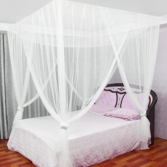Grande moustiquaire pour lit d'enfant fille & garçon, ciel de lit, baldaquin princesse, rideau Grande moustiquaire pour lit d'enfant fille & garçon, ciel de lit, baldaquin princesse, rideau